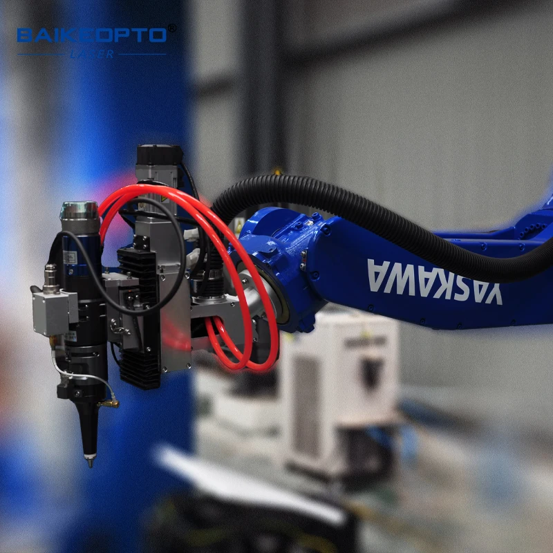 BK-RC3000T 3000 واط ذراع آلي لحام ليزر معدات لحام الليزر قاطع الليزر ذراع آلي ذراع آلي صناعي