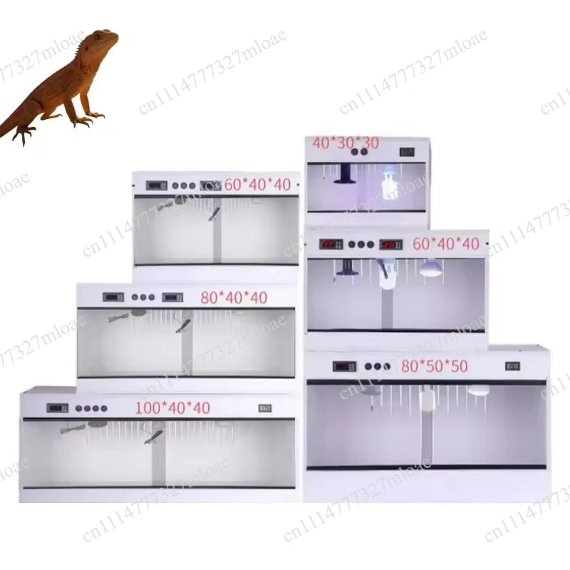 Stable and easy-to-assemble PVC high rectangular insect and reptile rearing boxes, suitable for rearing hedgehogs, turtles,
