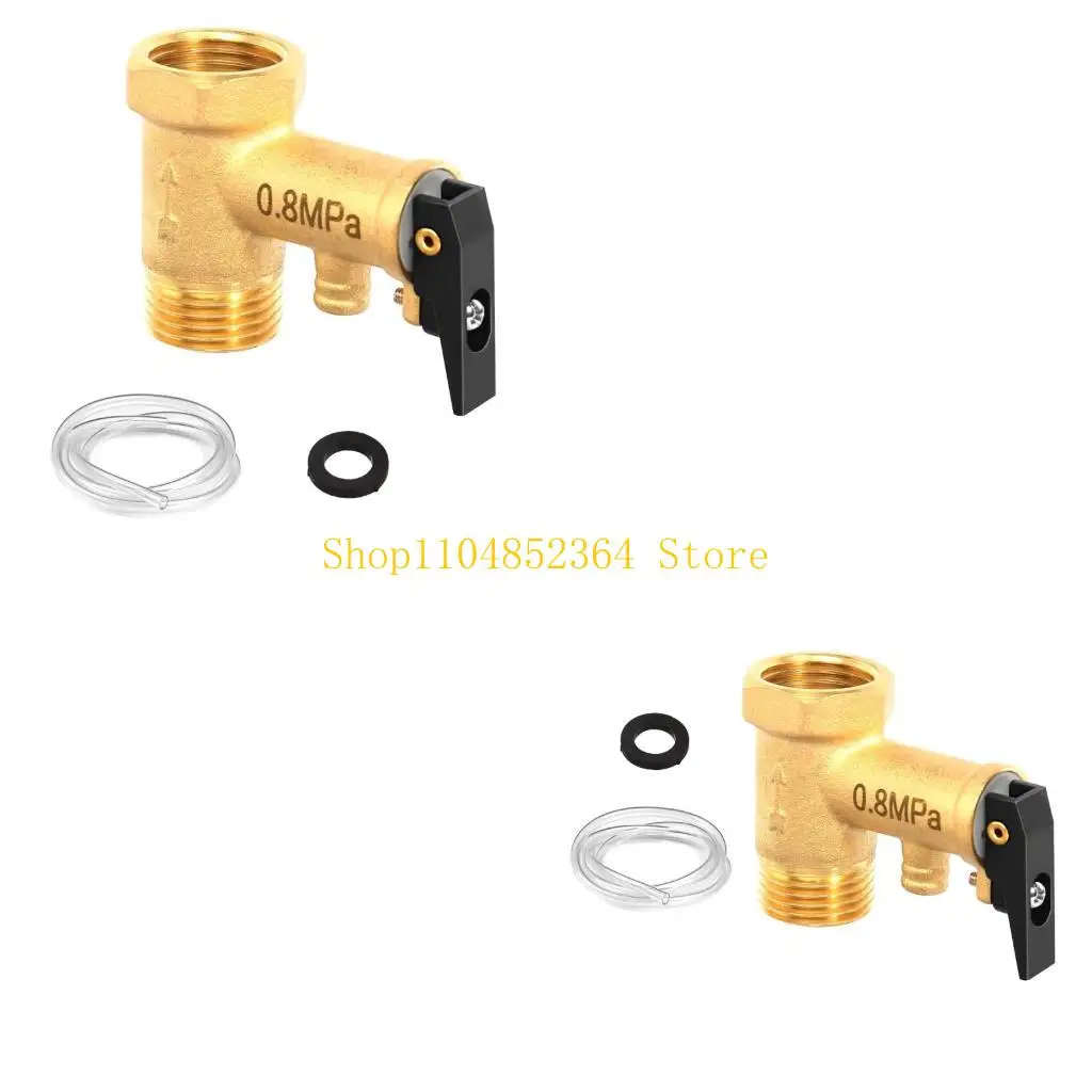 652F Brass Thermal Expansion Relief Valves 0.8MPa Threshold for Plumbing Heating Use