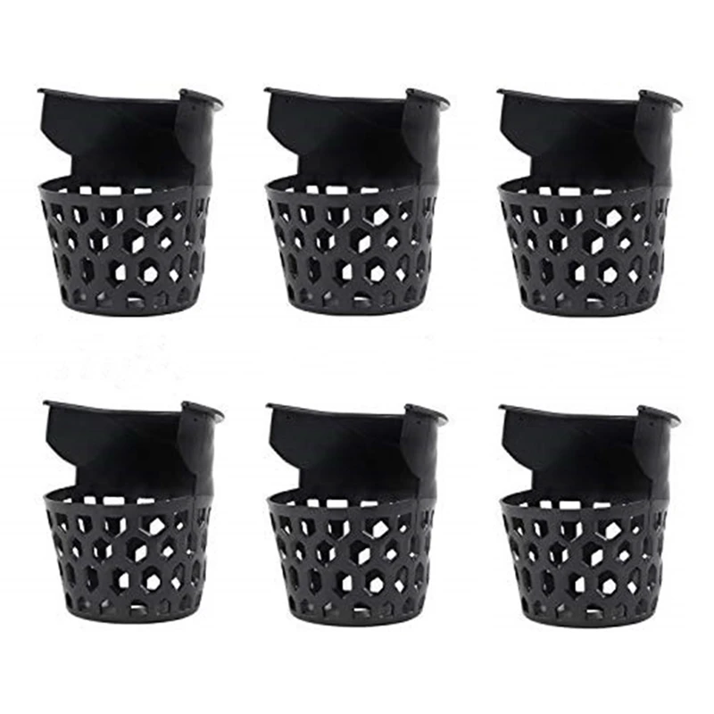 

6 Pcs Billiard Pool Table Pockets Durable Plastic Web Replacement Pockets For Pool Table,Billiard Accessories