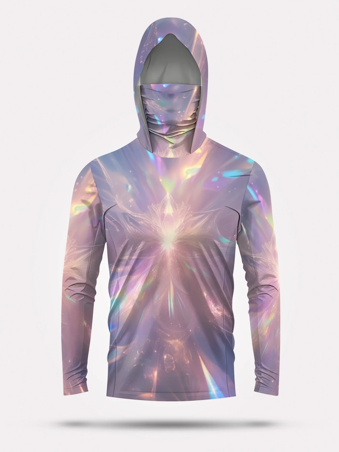 2026 Summer Best-selling Men's Long-Sleeved Shirt for Outdoor Leisure Sport Comfortable and Soft Simple Pattern Print - view 4
