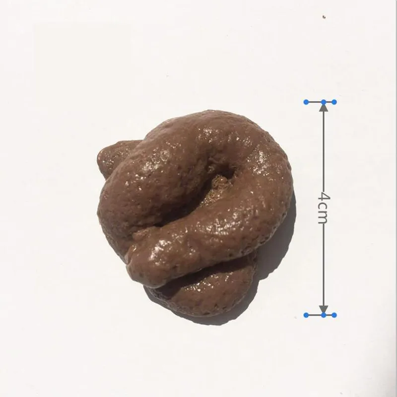 Realistic Shit Gift Funny Toys Fake Poop Piece of Shit Prank Antistress Gadget Squish Toys Joke Tricky Toys Turd Mischief Gift