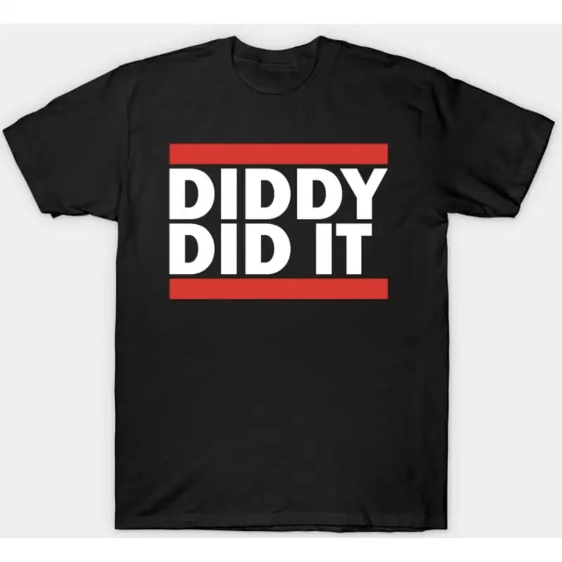 P Diddy Puff Daddy Sean Combs T Shirt Adult Small 3Xl Black Fan Art Funny