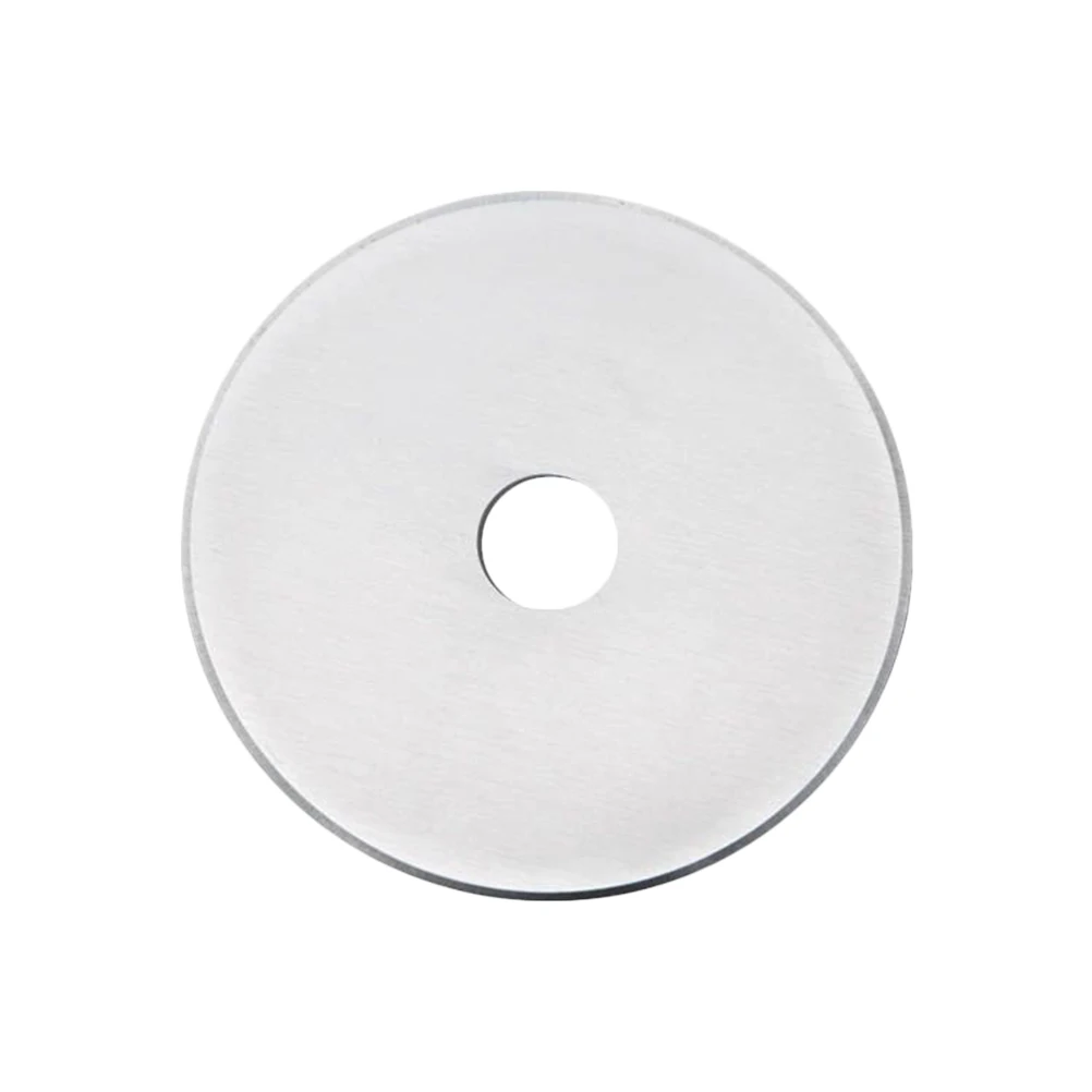 

60Mm Rotary Cutter Replacement Blades Super Thin 0.3Mm Fabric Paper Cutting Wheel Blades 8Mm Center Hole Storage Case