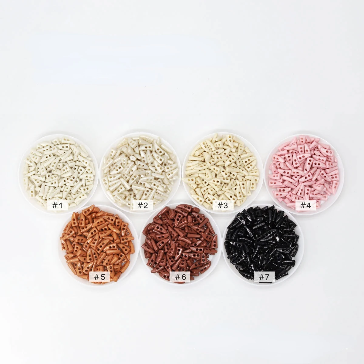 30PCS 6/10mm Mini Resin Doll Buttons High Quality Ultra-small Belt Buckle Doll Bags Sewing Accessories