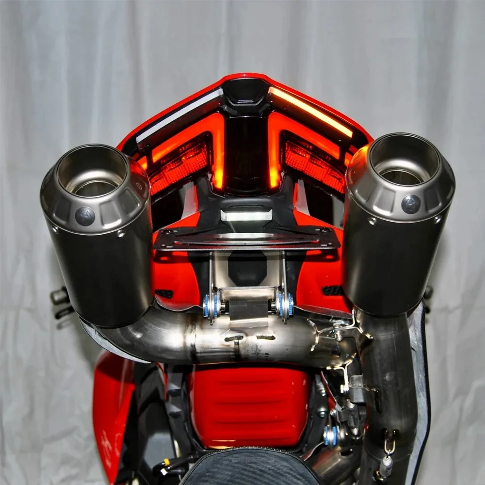 ل DUCATI Streetfighter/Panigale V2 V4 V4S دراجة نارية ail مرتب الحاجز مزيل مع LED بدوره إشارات الحاجز مزيل عدة