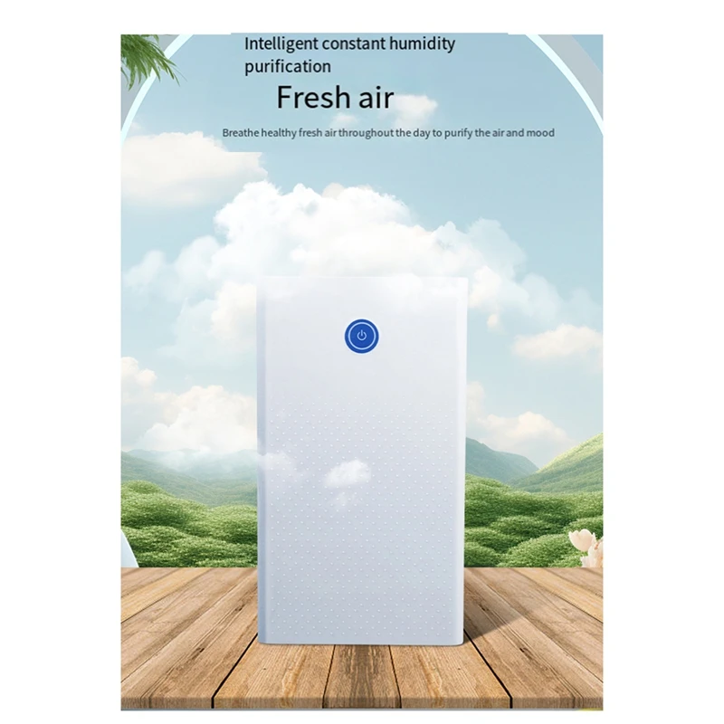 Air Dehumidifier Portable Mute Moisture Absorbers Machine Air Dryer for Home Bedroom Office Kitchen Deodorizer EU Plug-SPMI