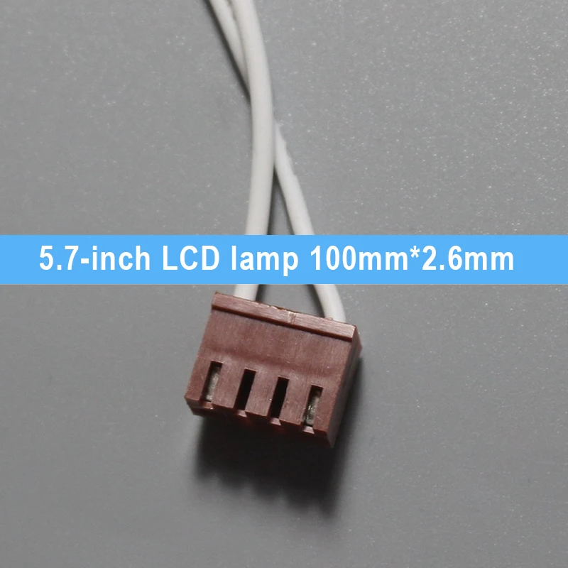 2PCS * industrial control strip line industrial control screen backlight lamp tube 5.7-inch display LCD lamp tube 100mm * 2.6mm