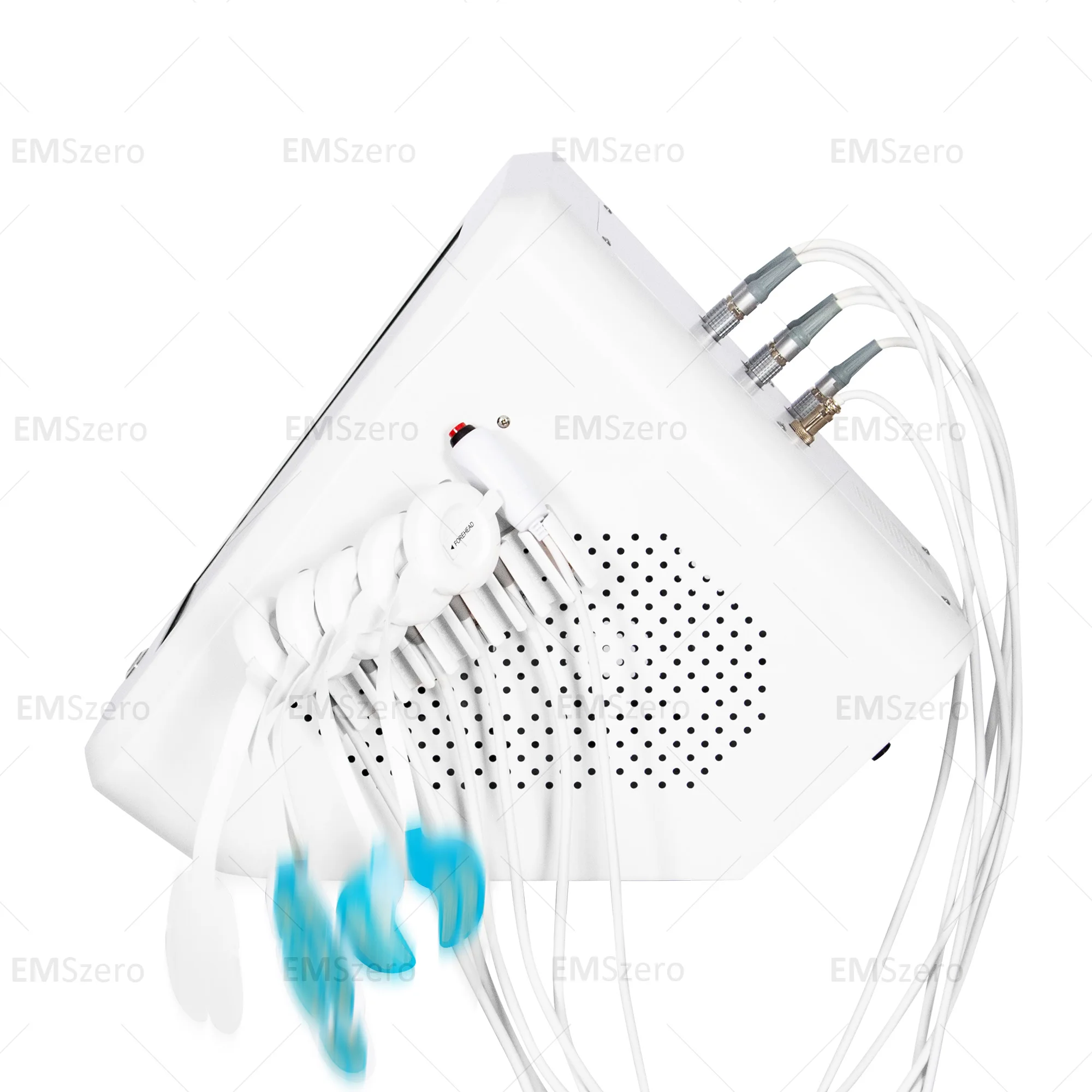 Estimulación eléctrica facial profesional Emrf Face Ems RF máquina de elevación facial esculpir almohadillas faciales equipo masajeador