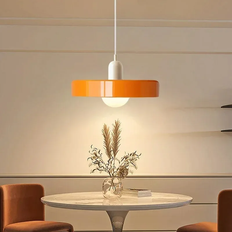 35 cm Nordic Retro Glazen Hanglampen Indoor E27 LED Kroonluchter Woonkamer Eetkamer Slaapkamer Keuken Decoratieve verlichting Groot - afbeelding 2