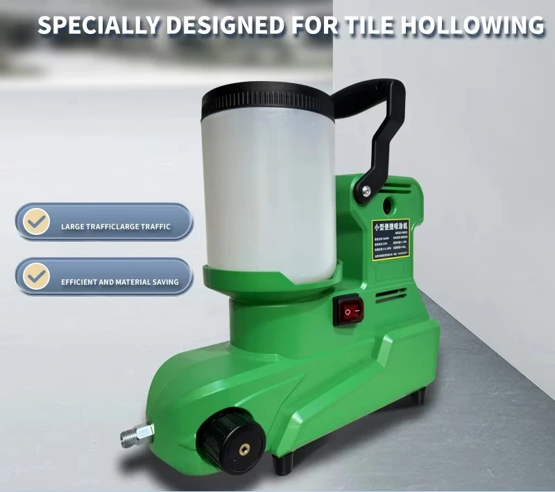 Professional DIY Grade High-Pressure Tile Hollow Drum Grouting Machine Multi-functional Spraying Power Spray Gun