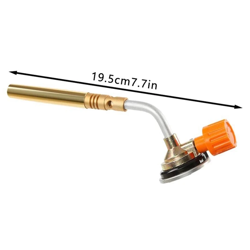 Queimador De Soldagem De Butano Portátil, Tocha De Gás, Acampamento Ao Ar Livre, Lança De Chamas De Churrasco, Equipamento De Soldagem