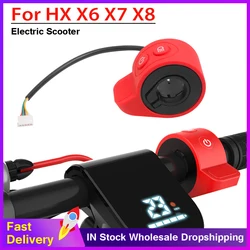 Acceleratore per Scooter elettrico per HX X6 X7 X8 Trigger acceleratore Finger Thumb interruttore di controllo della velocità dell'acceleratore accessori per bici elettriche