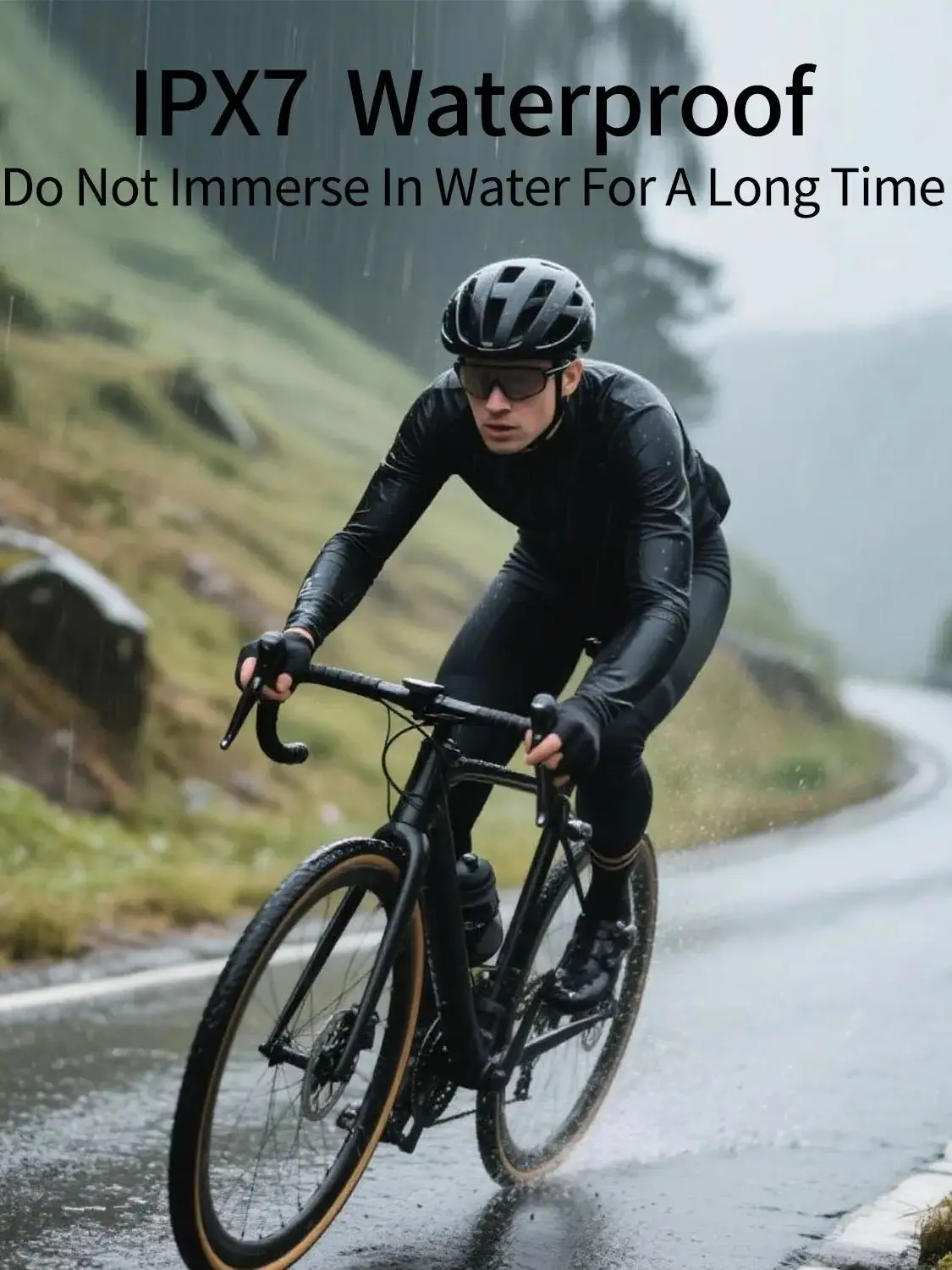 AliExpress Bikevee Newest 2.6" 5.4 Bluetooth ANT+ Wireless GPS Bike Computer Smart Cycling Speedometer Odometer Tracker with Cadence Speed Sensor