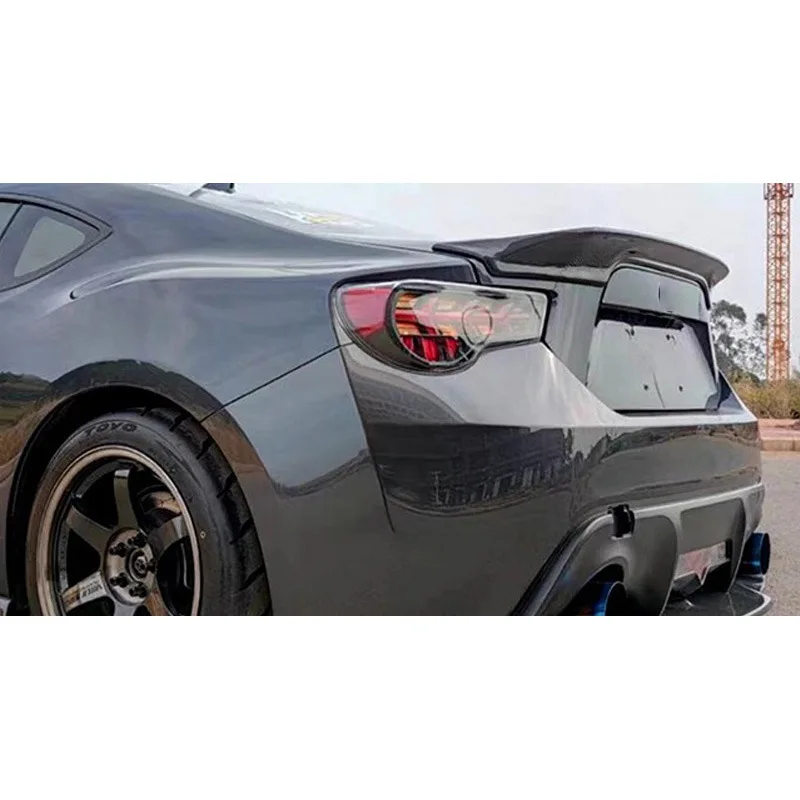 

Задний спойлер из карбона Fengxuan для Toyota GT86 2013-2019, фиксированное крыло, задний диффузор