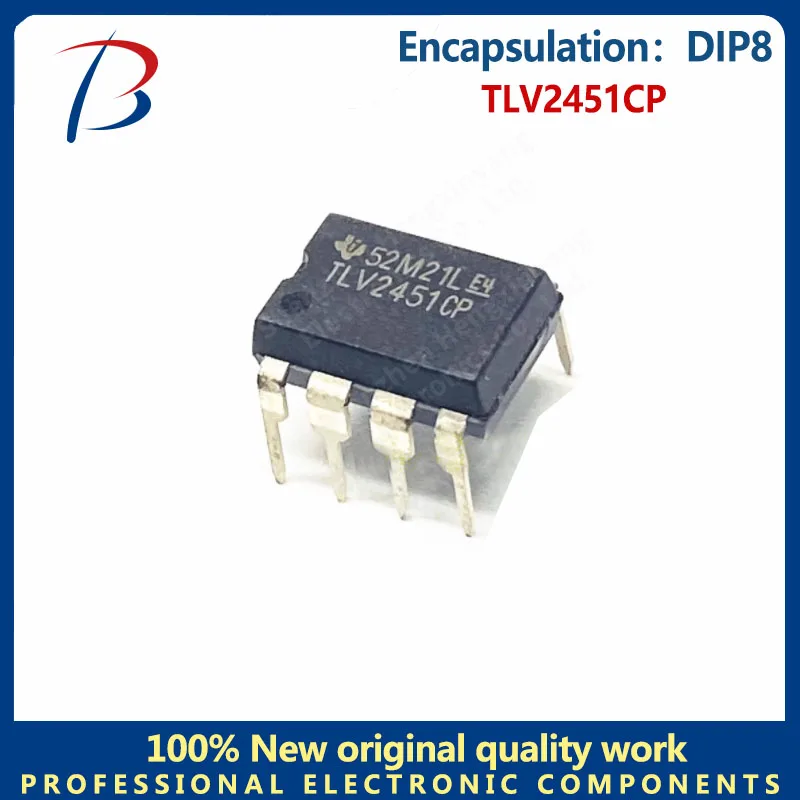 10 sztuk TLV2451CP DIP8 in-line pakiet wzmacniacz operacyjny