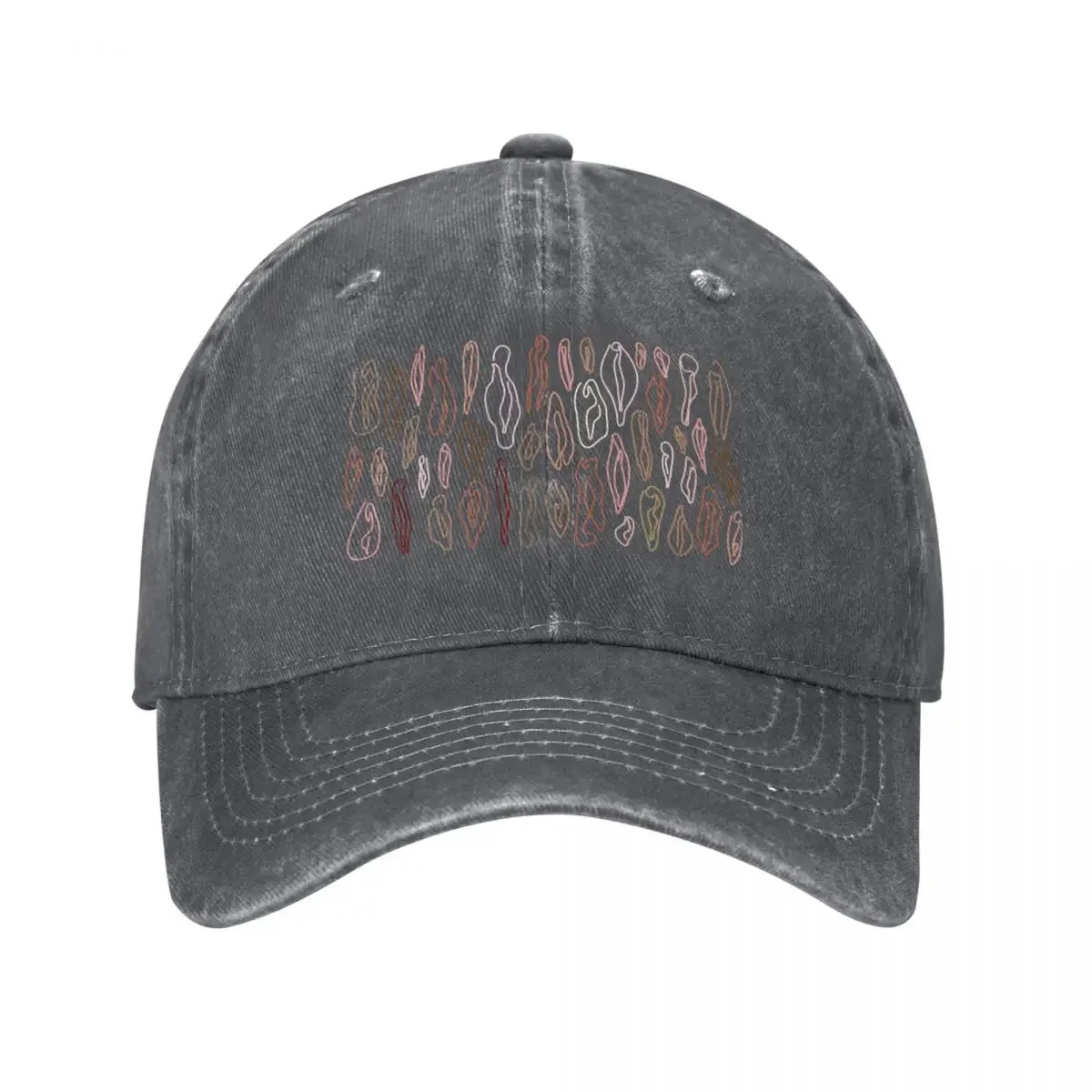 

Abstract Vulvart Baseball Cap Funny hats hats for men Women's Men's