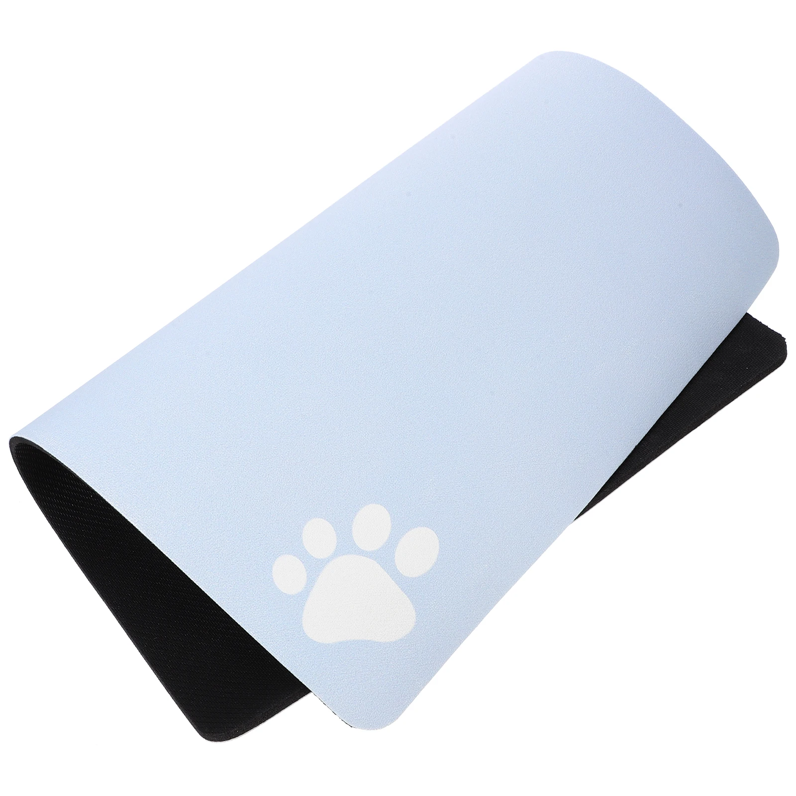 

Absorbent Pet Feeding Pad Dog Feeding Mat Quick Dry Non-Slip Lightweight Catching Spill Mat Thick Pet Placemat