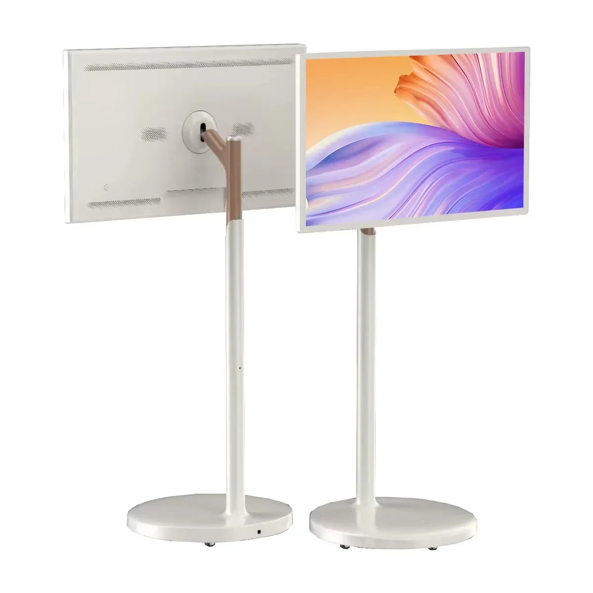 21.5 smart  tv Unique design Smart screen Advertising machine incell LCD screen Android OS Smart TV mobile with stand TV