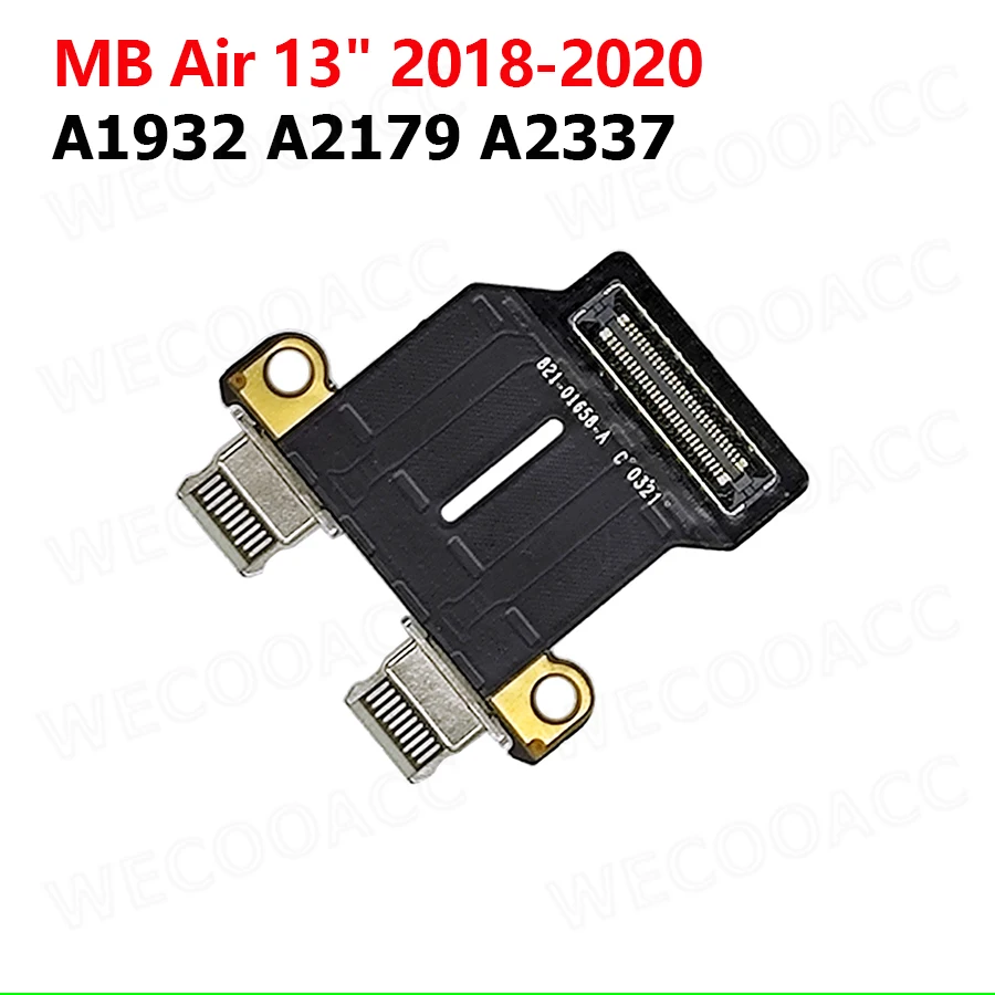 موصل Type-C لجهاز Macbook Pro ، الشاحن الأصلي ، مقبس التيار المستمر ، A1706 ، A1707 ، A1990 ، A2141 ، A2159 ، A2338 ، Air A1932 ، A2179 ، A2337