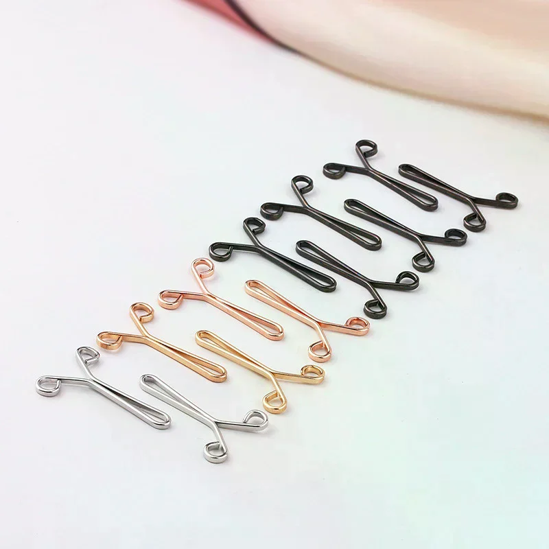 تشديد الخصر مشبك على شكل حرف U قابل للتعديل أزرار جينز أزرار لا أثر انفصال السراويل كليب الملابس والاكسسوارات أداة #4