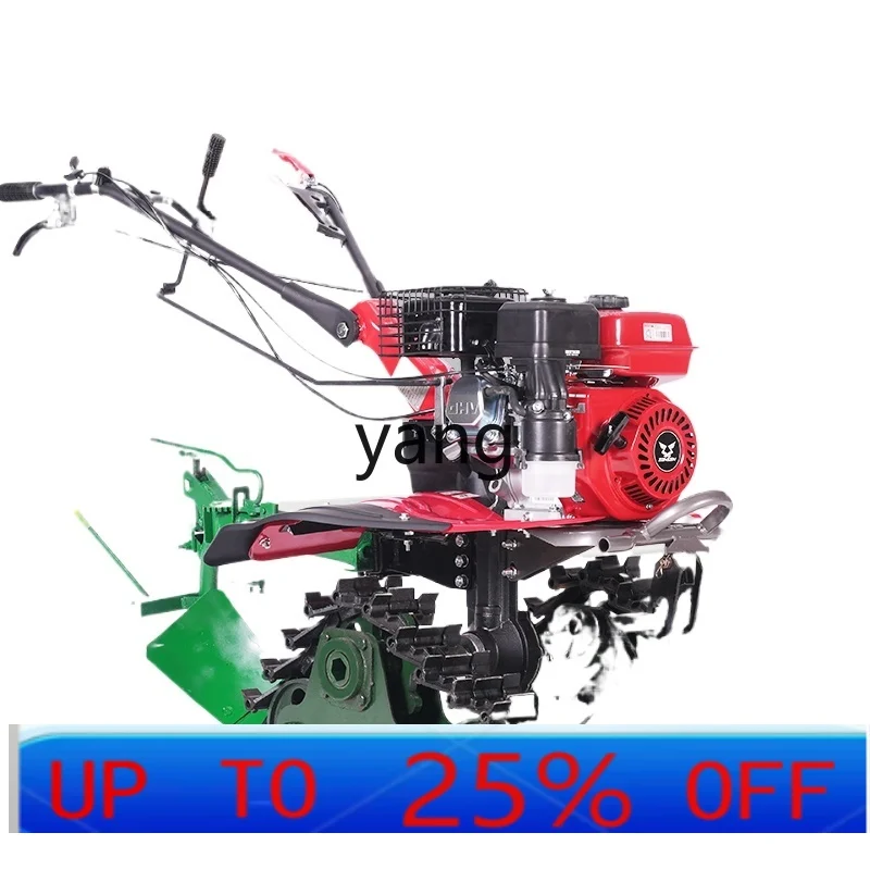 

LTT double crawler cultivated land rotary tillage loose soil plowing machine translation soil diesel agricultural