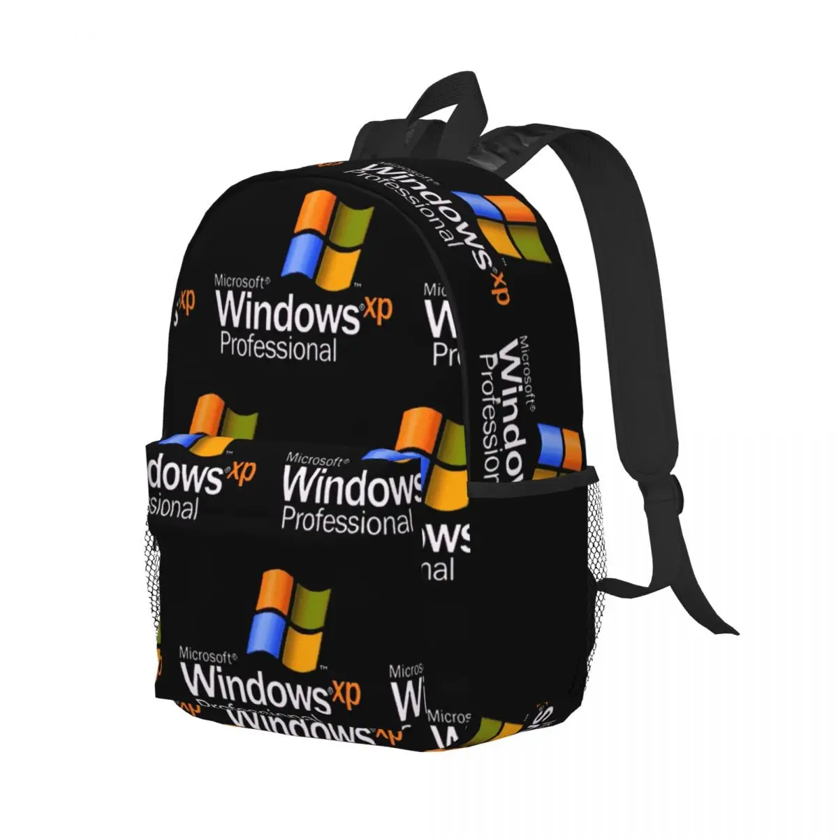 Windows XP Rucksack für Studenten, Jungen, Mädchen, Büchertasche, Herren, Damen, Schultasche, Laptop-Umhängetaschen