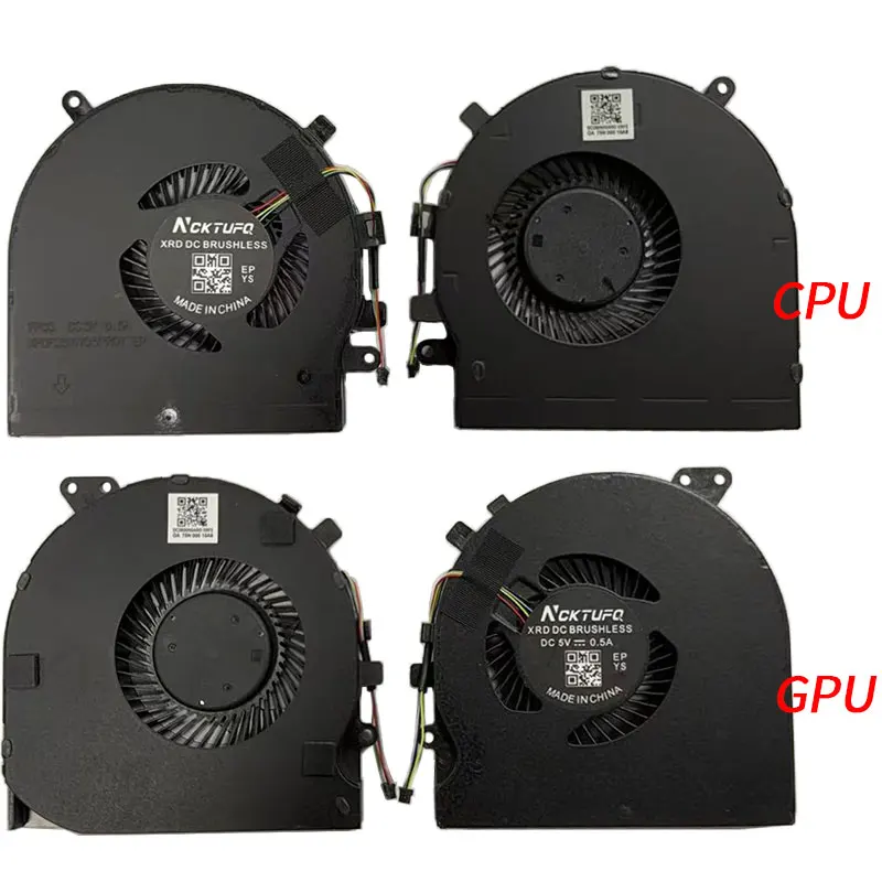 Laptop CPU GPU Cooling Fan for Razer Blade 15 Base RZ09-3009 0270 RZ09-0328 2020 Gtx 2060 GTX1660ti FM5D FLK7 DFS501105PR0T