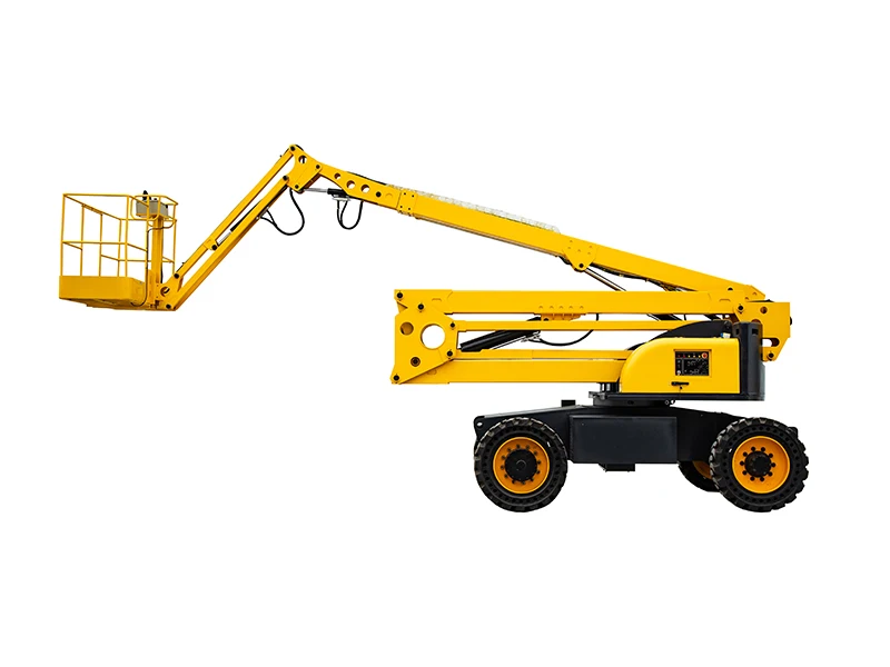 Hot Sale Anda 18 M Electric Self Propelled Articulated Boom Lift for Plant Work CE Certificate