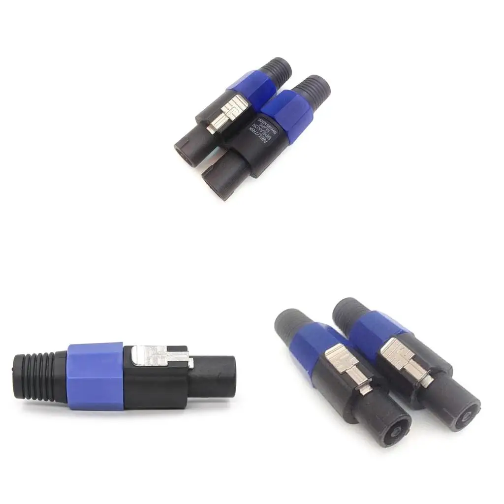 

Кабельный адаптер Speakon с поворотным замком для NL4FC, 4-полюсный преобразователь Speakon, простота подключения