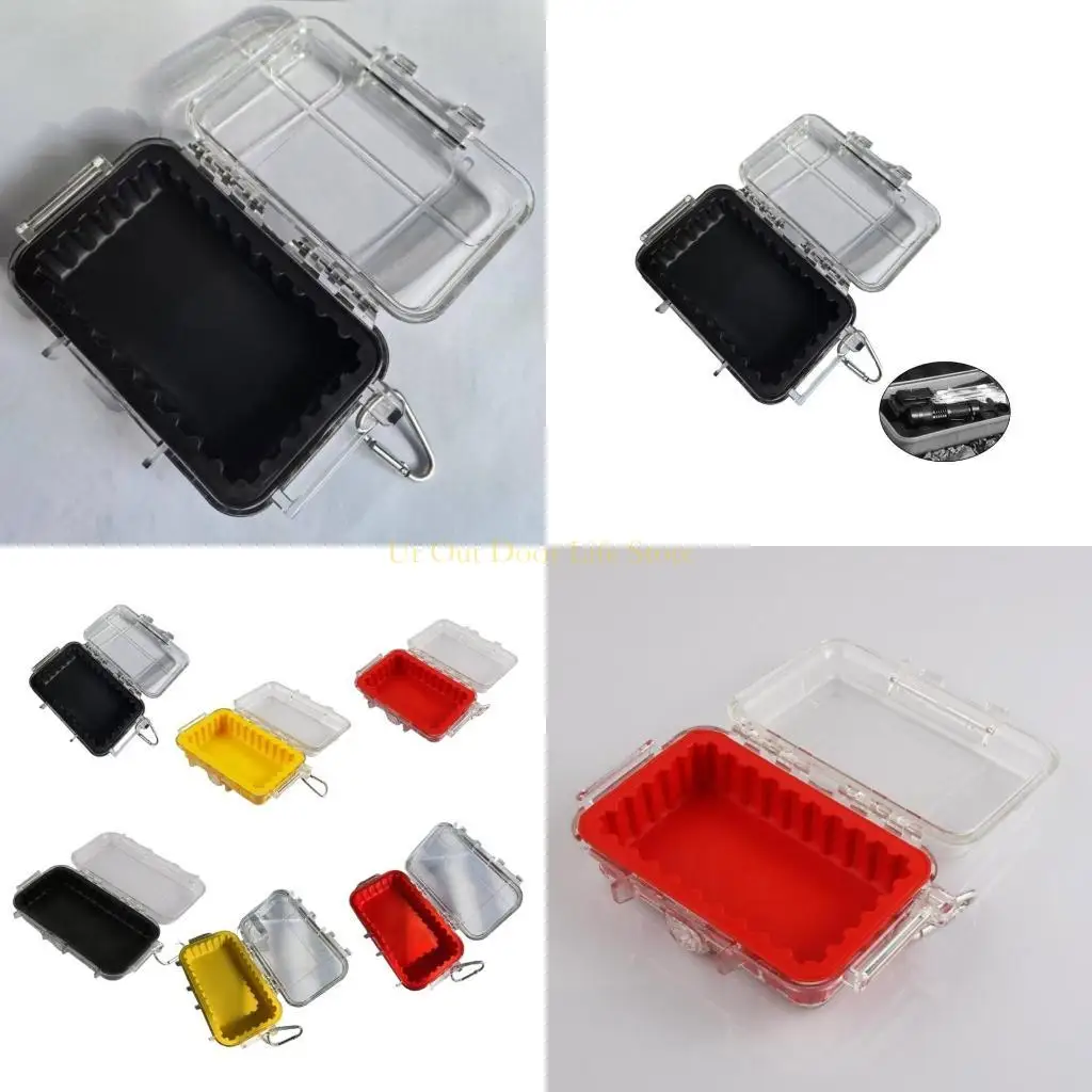 

77UF Compacts Outdoor Storage Box Portables Shockproofed Hand Tool Storage Box