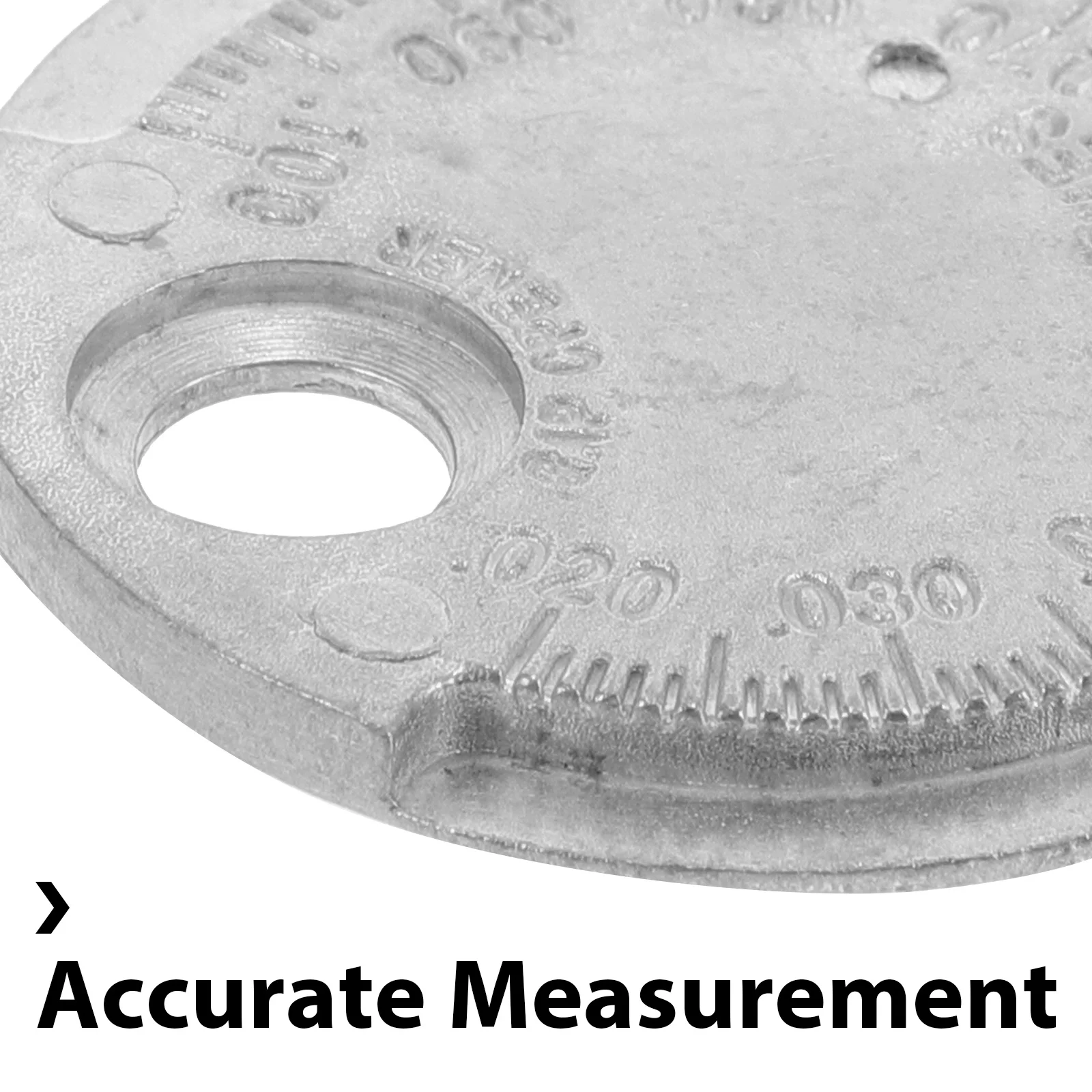 스파크 플러그 갭 게이지 도구 전문 휴대용 정확한 와이어 스파크 플러그 측정 내구성 있는 아연-알루미늄 합금