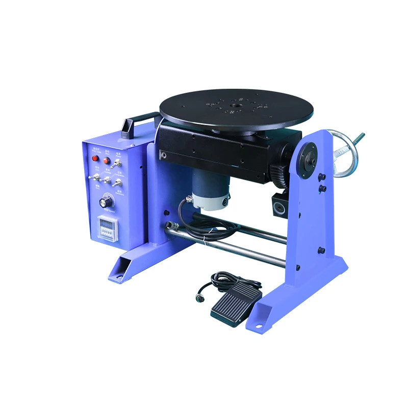 

Applicable to 50 Kg 65mm Tube Welding Positioner with Turning Table Hole Turntable Pipe Tube Welding