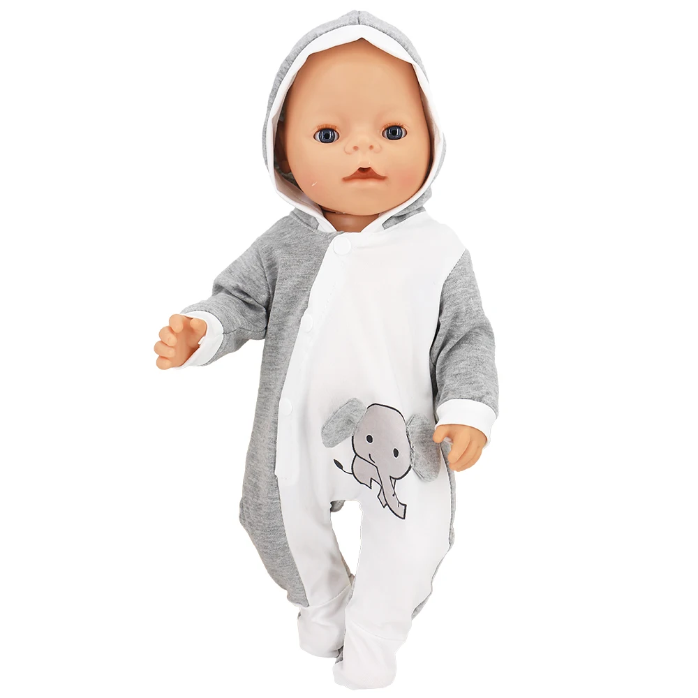 Doll Onesie Suit For 17-18 Inch Doll, Doll Unicorn Dress, 43cm Doll Clothes, Holiday And Birthday Gift, Without Doll - Image 2
