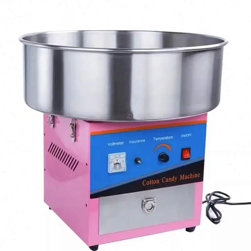 

ANDUUK Commercial Electric Cotton Candy Machine Automatic Cotton Candy Maker Gas Popcorn Cotton Candy Vending Machine
