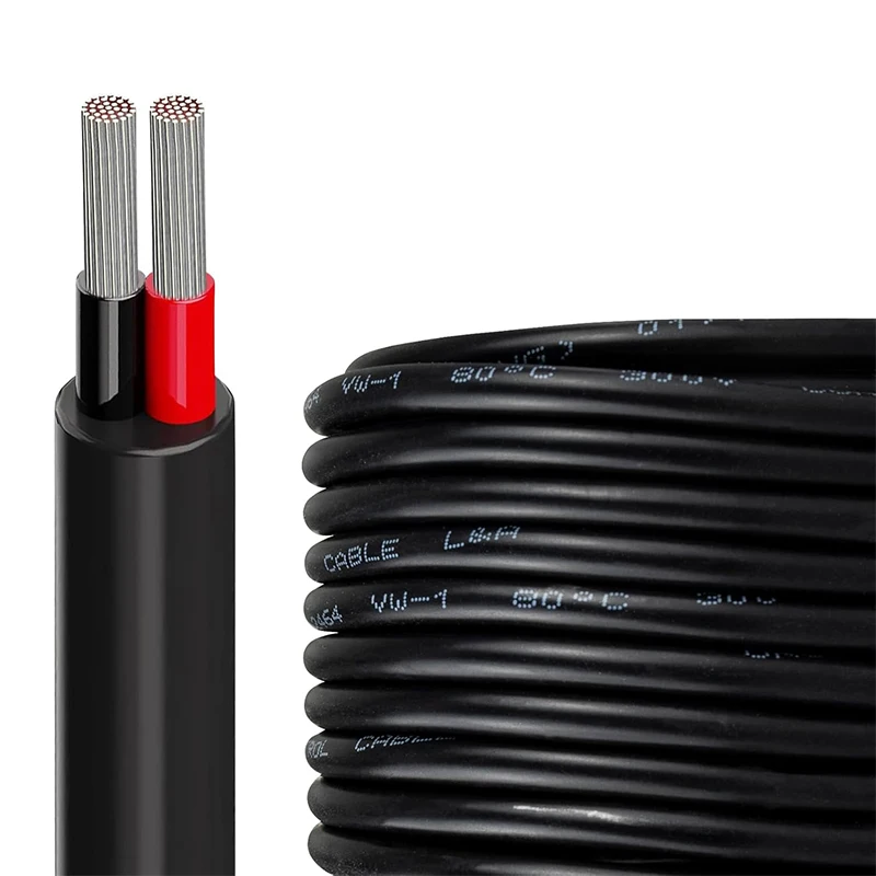 2 Core Sheathed Wire Cable 28/26/24/20/18/16/22/20/18/16/14AWG LED Extension Cable Electrical Wire For LED Strip Speaker Audio