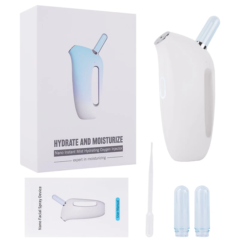 

Hydrate and Moisturize Sprayer High-Pressure Oxygen Injection Replenishes the Skin Compact Design for Travel Portable Type-C