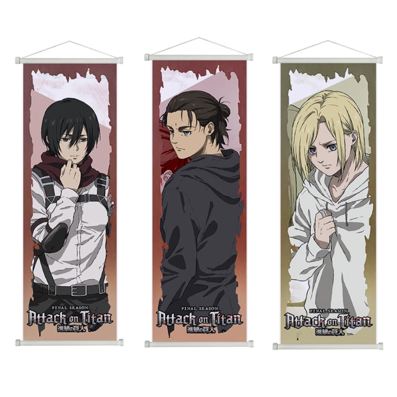 ataque-em-tita-anime-mikasa-eren-rivaille-rolagem-lona-parede-pendurado-pintura-decoracao-de-casa-coletar-presentes-brinquedos
