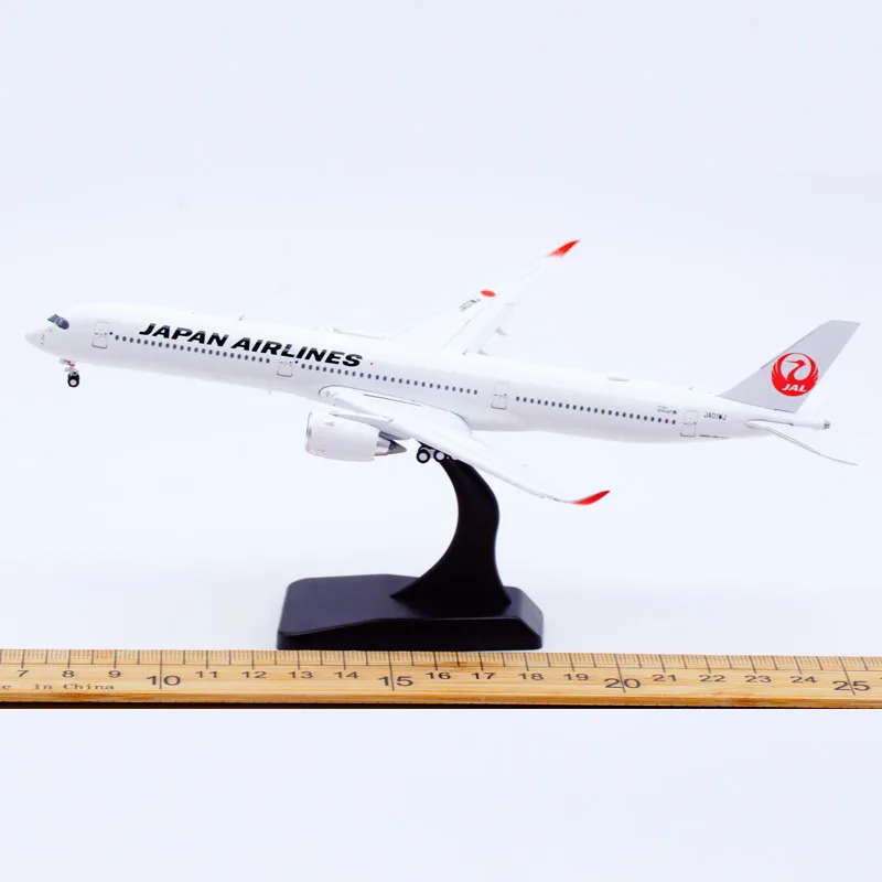 SA4024A Alloy Collectible Plane Gift JC Wings 1:400 Japan Airlines Airbus A350-1000XWB Diecast Aircraft Model JA01WJ Flaps Down