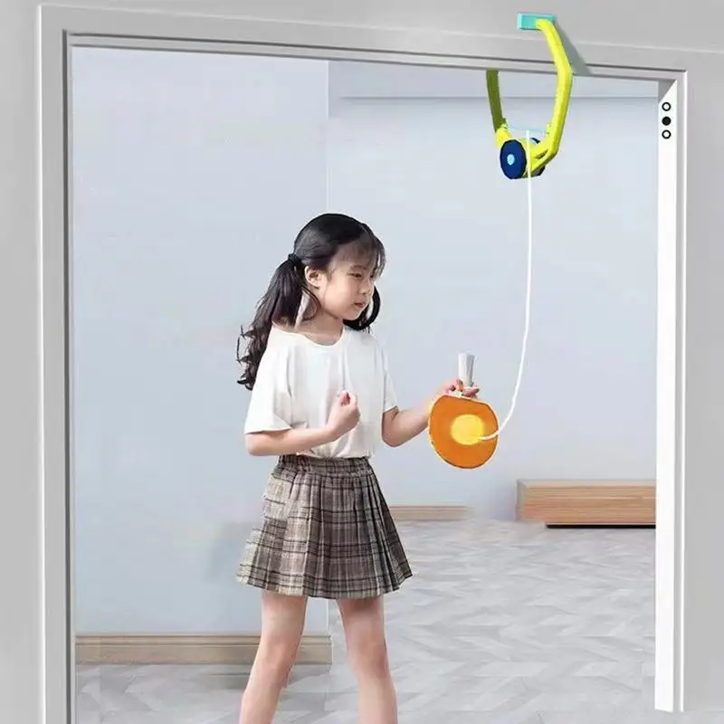 Table Tennis Game For Door Frame Door Table Tennis Adjustable Trainer For Kids Door Frame Mount Train Table Tennis Skills