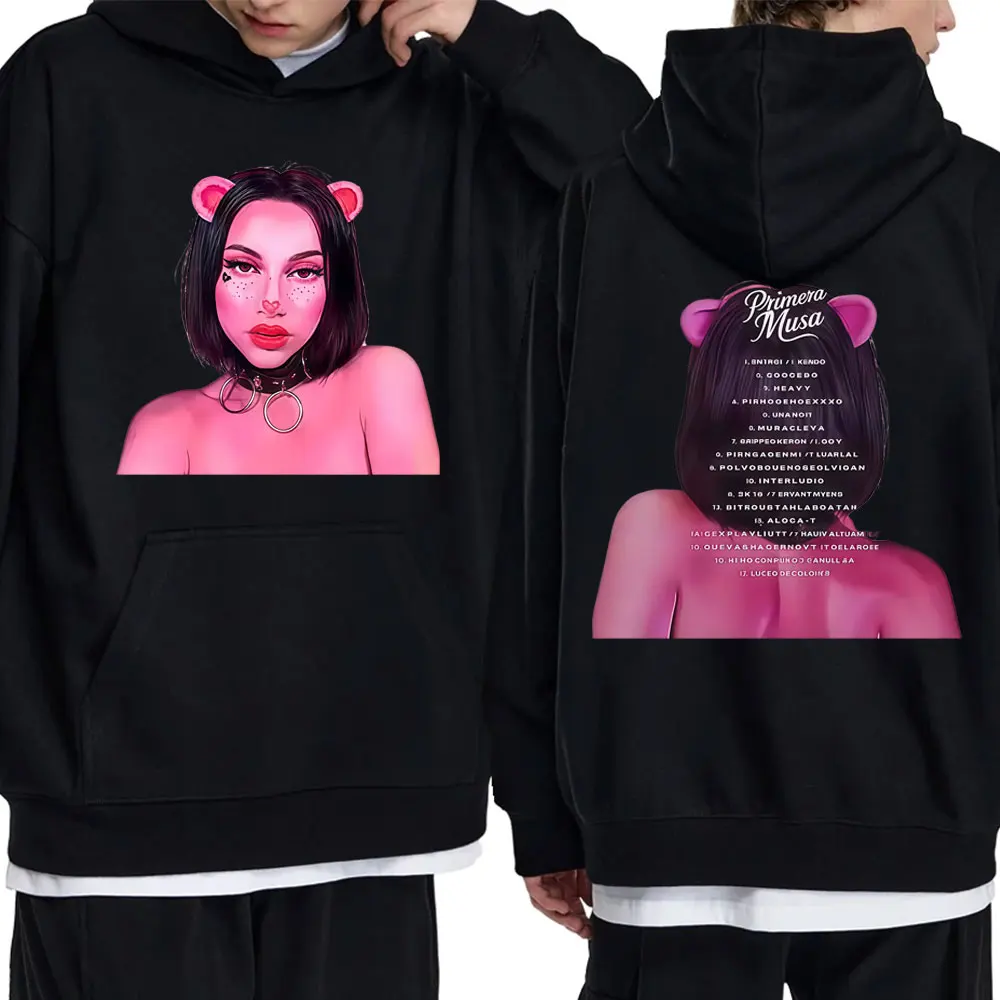 

Rapper Omar Courtz Primera Musa Graphic Hoodie Male Casual Fleece Cotton Pullover Men Women Hip Hop Fashion Oversized Streetwear