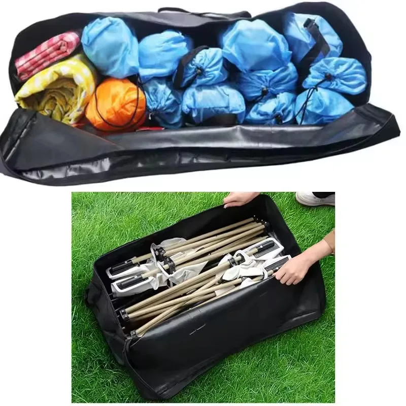 1680D Oxford Outdoor Camping Storage Travel Bag For Hiking Men Women Luggage Duffle Backpack Waterproof Large Hiking Handbags view 6