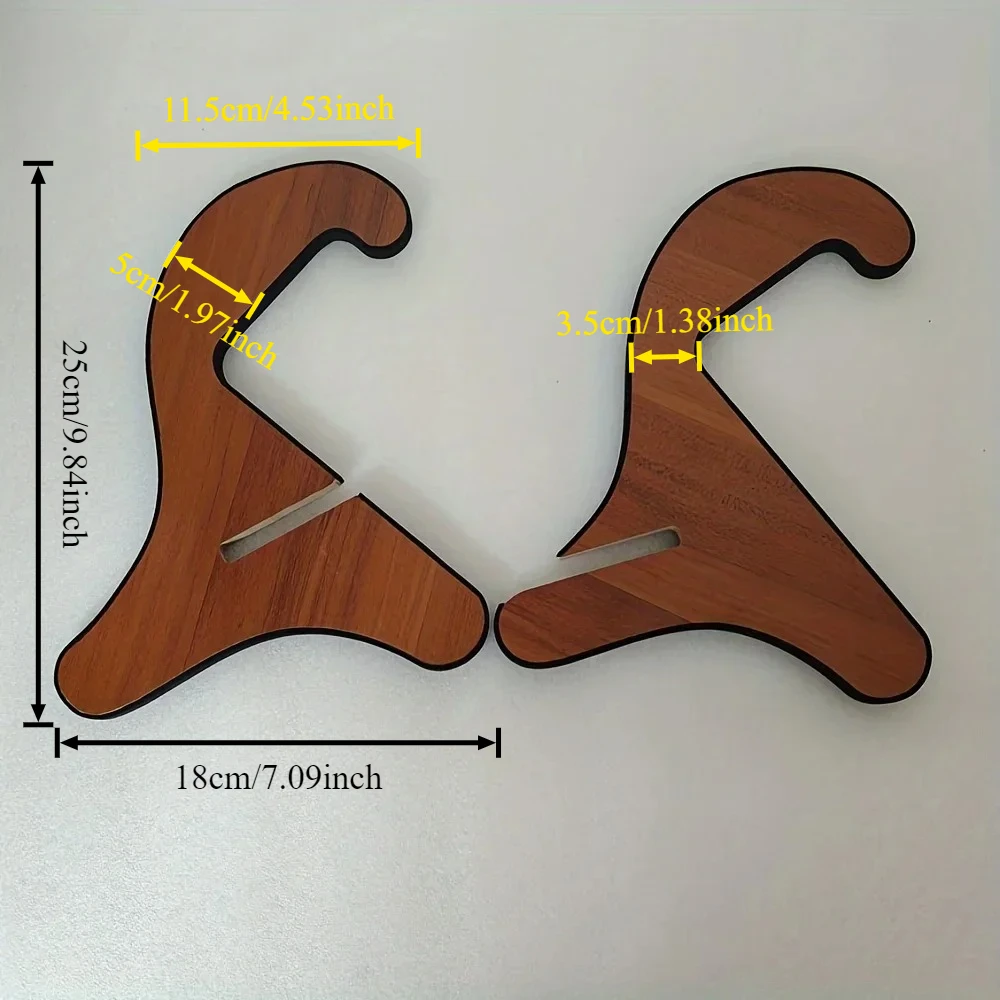 Abnehmbarer Ständer, Aufrechter Gitarren- und Violinenständer, Zubehör, Tragbarer Ukulele-Holzständer – Detail 1