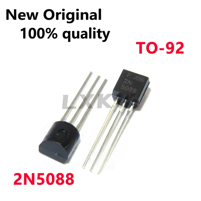 50-100/PCS New 2N5088 TO-92 Low-noise power transistor In Stock