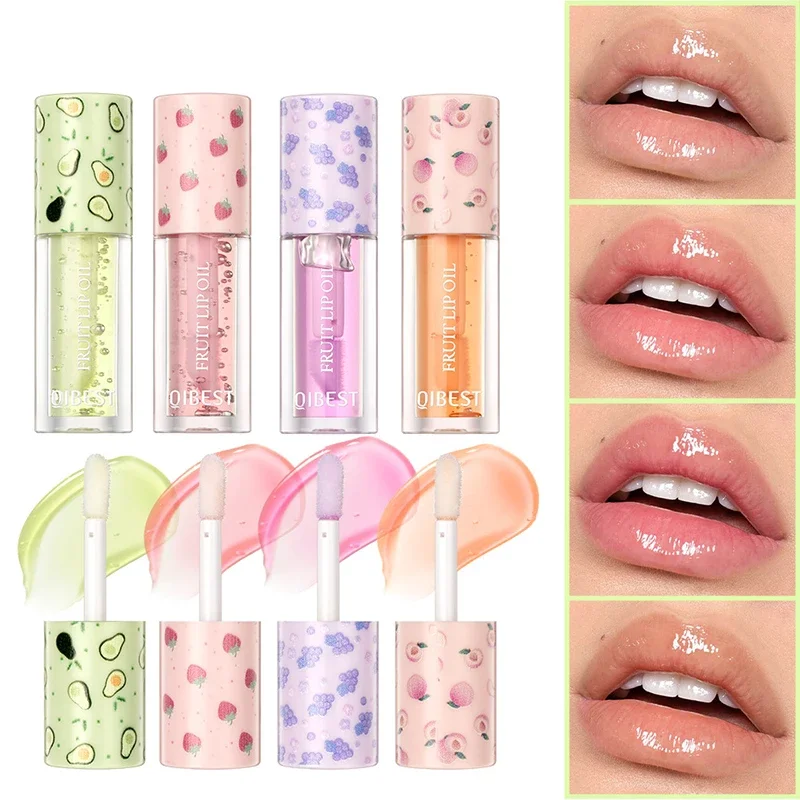 Specchio Water Gloss Lip Oil idratante frutta Lip Plumper rossetto liquido trasparente Crystal Lipgloss duraturo trucco coreano