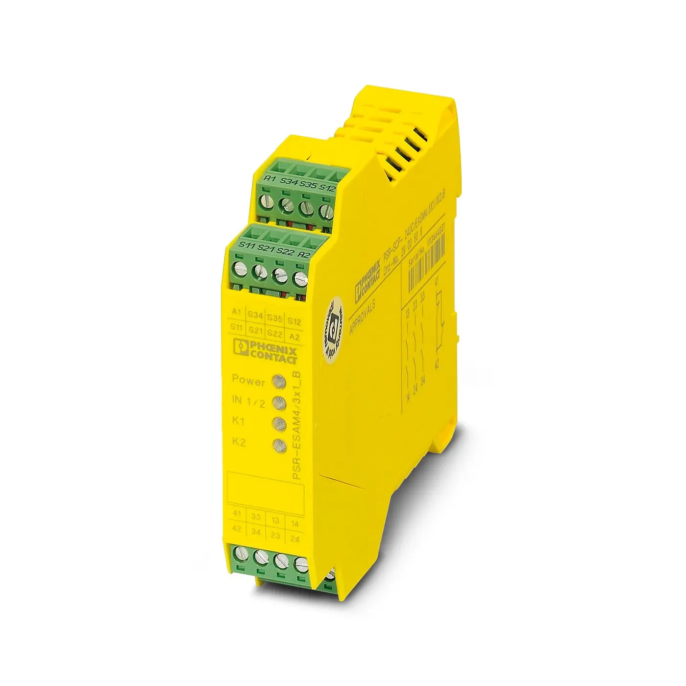 

2900510 PSR-SPP- 24UC/ESAM4/3X1/1X2/B Phoenix Contact Safety Relays