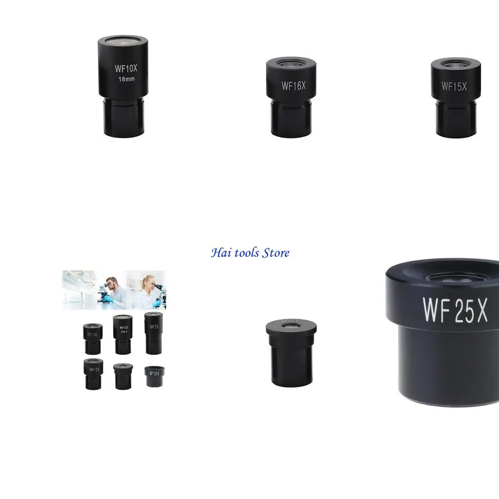 X37E Microscopes Eyepiece 23.2mm Diameter Widefield Eyepiece Biological Microscopes