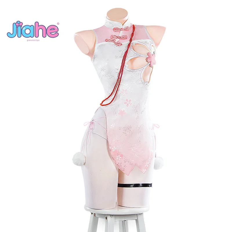 IJN Nagato Game Azur Lane Cosplay Costume Halloween Carnival Sexy Chinese Style Cheongsam Dress Accessories Props Uniform Set