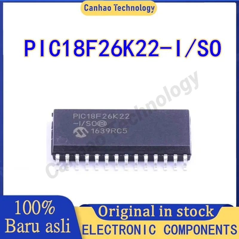 

New Original PIC18F26K22-I/SO PIC18F26K22 SSOP28 Microcontroller Chip