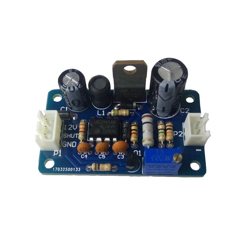 Imagem -03 - Nixie Tube Booster dc 12v 24v a 90250v 160v 170v Boost High Voltage Power Supply Drive 6e2 6e1 6e5 Glow Clock Magic Eye
